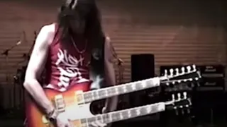 Ace Frehley being the God that he is 1996 rehearsal Rock Bottom