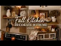 COZY FALL KITCHEN DECORATE WITH ME 2026 DECORATING MY KITCHEN FOR FALL