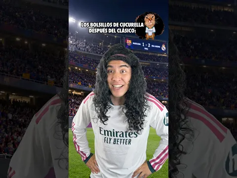 Los bolsillos de Cucurella 👀 #futbol #realmadrid #humor #barcelona