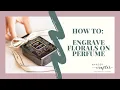 Download Lagu HOW TO HAND ENGRAVE CALLIGRAPHY AND FLORALS ON PERFUME | Luxury On-Site Calligrapher and Engraver