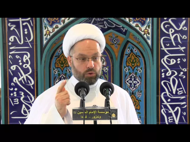 ⁣الابتلاء بالشبهات - خطبة الجمعة الاولى - 14 رجب 1437