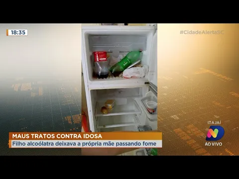 Homem é preso por maltratar mãe idosa em Itajaí