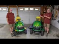 John Deere L118 S130 Comparison