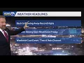 Temperatures soar again with widespread record highs expected this afternoon
