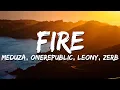 Download Lagu Meduza, OneRepublic, Leony, Zerb - Fire (Official UEFA EURO 2024 Song) [Lyrics]