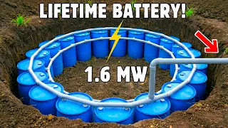 Stop Buying Expensive Batteries — Build This 1.6 MW Lifetime Battery Instead!