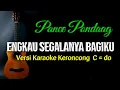 Download Lagu ENGKAU SEGALANYA BAGIKU, KARAOKE KERONCONG , C=do