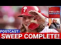 PHILLIES POSTCAST Philadelphia Phillies COMEBACK from 5-0 to sweep Minnesota Twins 7-5