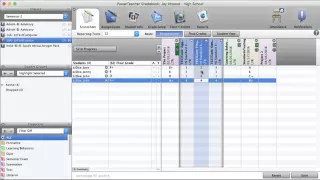 PowerTeacher Gradebook Setup for Standards Based Grading