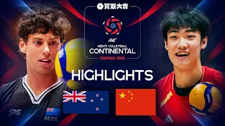 New Zealand 🇳🇿 vs. China 🇨🇳 - Highlights | AVC Men's Continental Championships 2026 | Pool Phase