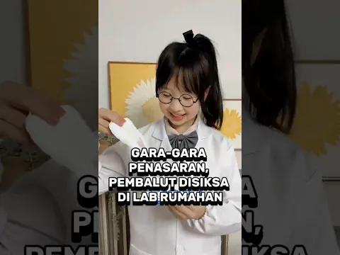 Membuktikan Kualitas Pembalut!#pintar #vlog #cerita