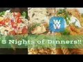 5 NIGHTS OF WW DINNERS COPYCAT PANERA DEEP DISH SLOPPY JOE CASSEROLE MORE WEIGHT WATCHERS