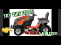 Mower - Low Speed Struggle Hills