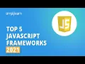 Top 5 JavaScript Frameworks 2026 JavaScript Frameworks 2026 Simplilearn