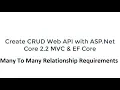 Creating CRUD Web API with ASP Net Core - Part 9