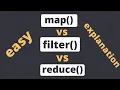 map vs filter vs reduce Frontend Interview Question