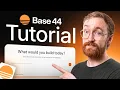 Base44 Tutorial voor Beginners 2025 - Stapsgewijs