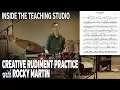 Creative Rudiment Practice Inside the Teaching Studio