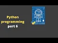 Python for data science - part 6