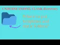 How to put Files in Flask Python Machine learning flask web app in python