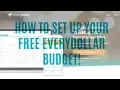 EveryDollar com Budget Tutorial