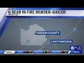 6 dead as fire reveals murder-suicide in Marion County