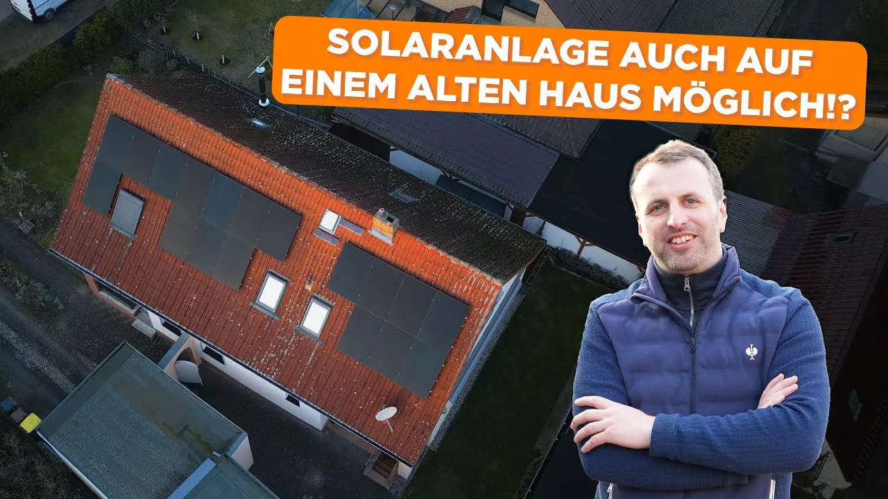 Solaranlage auf dem Altbau: Geht das überhaupt?