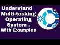Part-6 Multi Tasking operating System with Examples Types Of Operating System Operating System