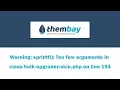 ThemBay Solved - Warning sprintf Too few arguments in class-bulk-upgrader-skin php on line 154