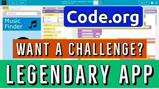 Code org Hackathon Legendary App Ready for a Challenge Answer Tutorial Unit 6 CSP