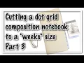 Travelers Composition Notebook setup week 30