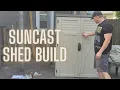 Building SunCast Shed with DYI tool hangers