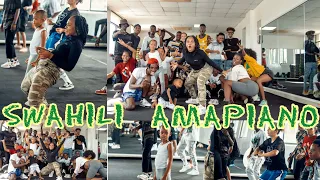 swahili amapiano hodi hodi zaiidi choreography by angelnyigu
