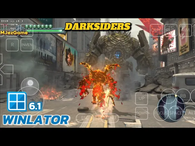 Winlator - Gameplay Darksiders - Windows