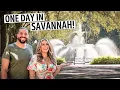 How to Spend One Day in Savannah Georgia - Travel Vlog Best Things to Do See Eat