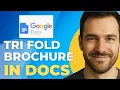 How To Make A Brochure On Google Docs Tri Fold Bi Fold And Double Sided Brochure