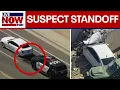 WATCH Police standoff in California after car chase ends in violent crash
