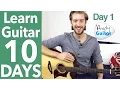 Download Lagu Guitar Lesson 1 - Absolute Beginner? Start Here! [Free 10 Day Starter Course]