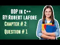 OOP in C by Robert Lafore solution Chp2 question1 object oriented programming