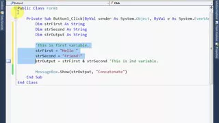 VB NET Lecture 7 Comments in Visual Basic