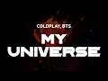 Coldplay, BTS - My Universe | Lyrics