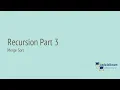 Recursion Part 3 Merge Sort codeItDown