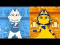 Ankha Zone Vs Ankha Dance but Cat Shark Battle