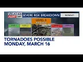 WRAL Weather Alert Day issued for Monday March 16