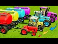 Download Lagu Mini vs BIG Tractor! Mini to BIG Tractors vs DEEP MUD \u0026 WATER - FS22 Legendary Battle!