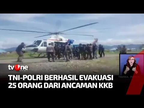 Tim TNI-Polri Berhasil Evakuasi 25 Warga Distrik Paro dari Anacaman KKB