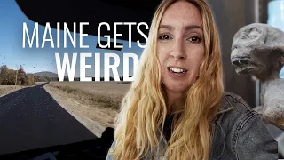 The Great American Road Trip! Maine is Full of Strange Surprises (Van Life USA)
