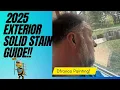 Best Solid Exterior Stain 2025 Sherwin-Williams vs Benjamin Moore
