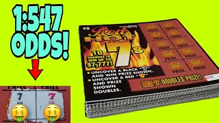 BIG WIN PROFIT 45X 2 RED HOT 7 S ARIZONA LOTTERY SCRATCH OFF TICKETS 