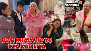 Amma ka New bed 😍 | Beti khala ne apne EAR PIERCE kar liye 😱 | Bombay sandwich 🥪 